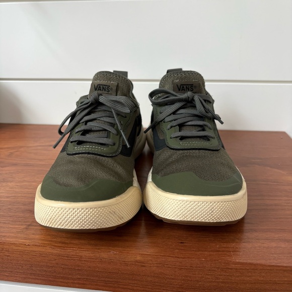 Vans UltraRange AC Knit Sneakers Shoes Green Mens 6.5 Skater Running Lifestyle - Picture 3 of 10